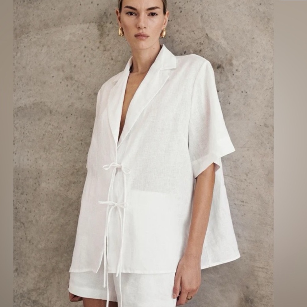 Dissh Emilia Tie Front Top